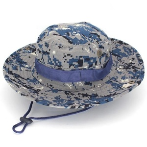 Hot Sale <b>Flat</b> Top Outdoor Camouflage Cartoon Sunshade <b>Cap</b> Men Women Training Boonie Hats Custom Embroidery Logo Four Seasons - Product Image 6