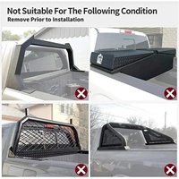 Couverture de benne de camion pliable en quatre parties, en PVC + aluminium, étanche et anti-poussière, taille personnalisée, pour la plupart des pick-up