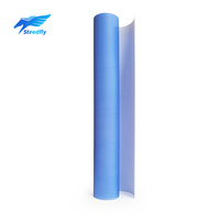 Rollo de Papel para Plotter de un Solo Lado, Azul, Precio de Fábrica China, Papel para Plotter CAD, A0 A1, Rollo Pequeño