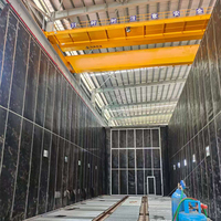 Salle de sablage abrasif, chambre de sablage mécanique, recyclage, chambre de grenaillage pour grandes pièces