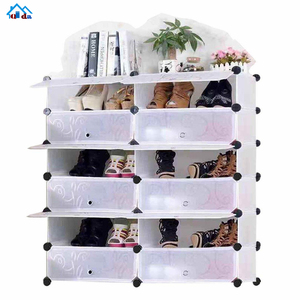 Hộp Đựng Đồ Tủ Quần Áo Bằng Nhựa 6 + 1 Hình Khối Tủ Quần Áo Di Động - Product Image 5