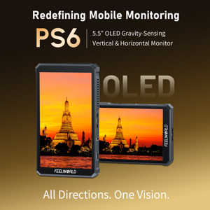 FEEL WORLD PS6 4K HDMI-Kamera <span class=keywords><strong>monitor</strong></span> OEM/ODM-Service 5,5 "OLED-Touchscreen-<span class=keywords><strong>Monitor</strong></span> mit vertikaler horizontaler Drehung - Product Image 2