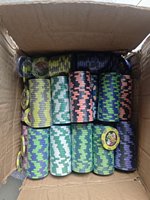 Jetons de poker en céramique personnalisés multi-styles, jetons ronds DIY à motifs de dessins animés pour le Hold'em, le Mahjong et les jeux de société