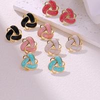 Boucles d'oreilles clous géométriques créatives Gaovo pour femmes, style européen élégant, en acier inoxydable, bijoux d'oreille tendance pour le quotidien
