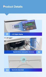 CENLEE18K LCD-scherm <span class=keywords><strong>6000</strong></span> tpm laboratoriumcentrifuge, tafelmodel voor reageerbuisjes, voor gebruik in de scheikunde laboratorium. - Product Image 5
