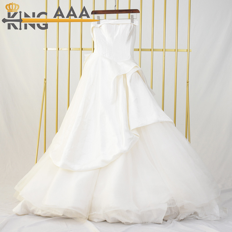 gorgeous ivory pearls mermaid dress