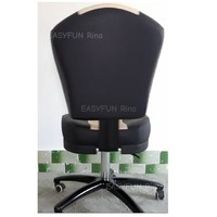 Tabouret réglable en hauteur avec dossier, chaise roulante robuste avec roulettes pour les magasins de proximité et les salles de jeux