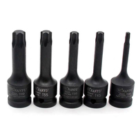 8PCs Metric 1/2 Driver Torx Bit Air Impact Socket Set