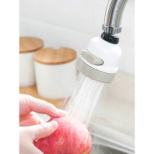 RTS 2023 RTS rubinetto da cucina irrigatore pressurizzato a tre ingranaggi testa rotante splash filtro regolabile per acqua di rubinetto per uso domestico - Product Image 2