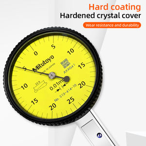 Japão Mitutoyo Lever Dial Indicador 0.002mm 513-445-10E 513-444-10T Dnd impermeável à prova de poeira 0-0.4 Lever Meter - Product Image 3