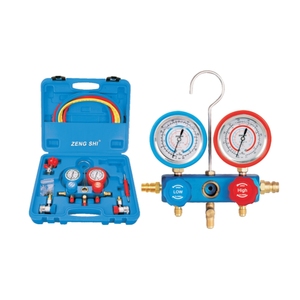 Ensemble de jauges de collecteur HVAC Outils de réfrigération essentiels pour pièces de climatiseur - Product Image 1