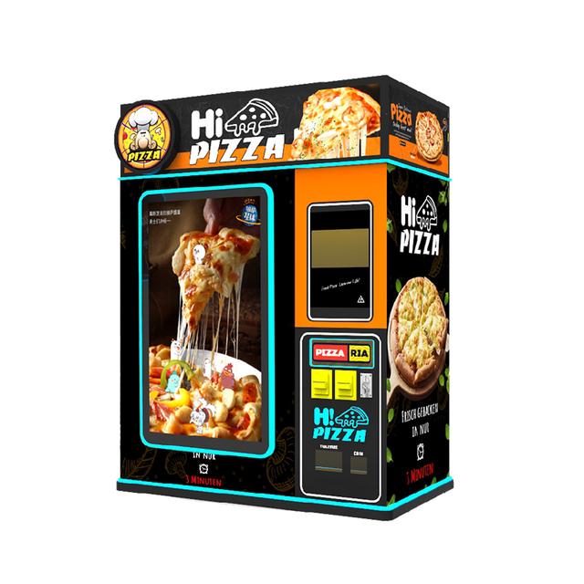 Self-Service Fast Food Smart Touch Screen Street Vending Pizza Machine