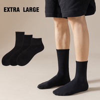 Chaussettes de sport décontractées pour hommes, en coton, sans couture, à haute absorption de transpiration, extra longues et épaisses, personnalisables, vente en gros