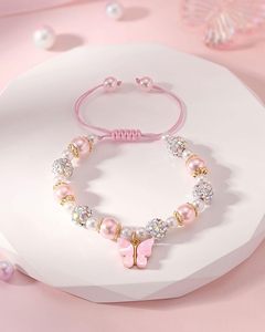 Gioielli Energetici di Alta Qualità per Amici, Regali di San Valentino, Natale e Compleanno, Braccialetto con Perline a Farfalla in Pietra Naturale - Product Image 6