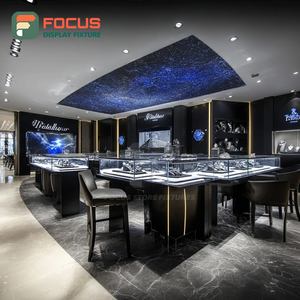 Fabricante de Vitrinas de Joyería de Lujo Personalizadas, Vitrina de Vidrio Templado para Tienda de Joyería - Product Image 3