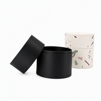 Boîtes cylindriques rigides OEM avec revêtement UV couleur et bronzage pour cosmétiques, parfums, huiles essentielles et emballages cadeaux de luxe