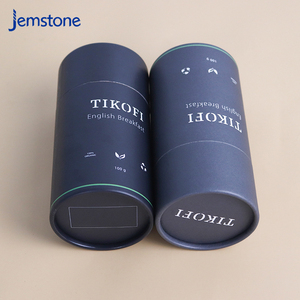 Emballage en tube de carton artisanal conçu pour le stockage du thé en vrac, du thé aux herbes, du thé aux fruits, du thé aux fleurs - Product Image 6