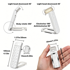 Lampe de lecture rechargeable par USB, lampe de lecture portable, lampe de lecture pour étudiants, lampe de lecture LED, lampe de lecture - Product Image 2