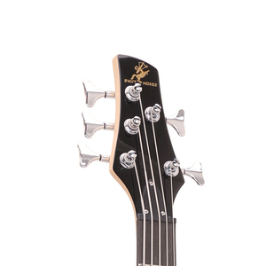 Gitar Bass Elektrik Profesional Berkualitas Tinggi 5 Senar Buatan China dengan Finishing Gloss, Layanan OEM Didukung, Alat Musik - Product Image 5