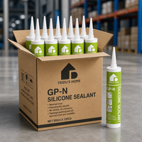 Scellant silicone neutre FEIDU GP-N, haute élasticité, colle imperméable pour portes, fenêtres, joints de construction, emballage