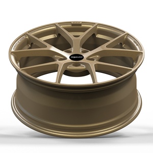 Nouveau montage universel ML-25496-19 * 8.0 roue modifiée <span class=keywords><strong>arraché</strong></span> <span class=keywords><strong>moyeu</strong></span> de filature forgé brillant noir roue de voiture roue voitures de tourisme - Product Image 2