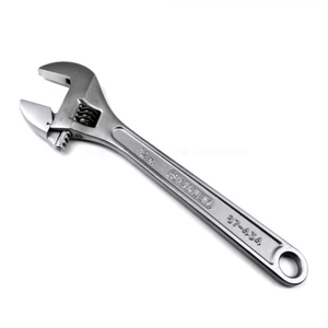 Stainless Steel Metric Industrial Grade Adjustable Wrench B-series Plastic Coated Handle - Product Image 5