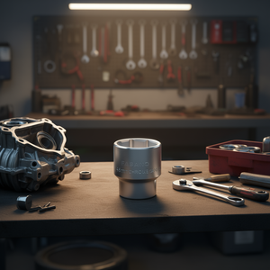 Fasano 46 Mm Chrome Vanadium <b>Socket</b> Wrench Automotive Repair Tool - Product Image 3