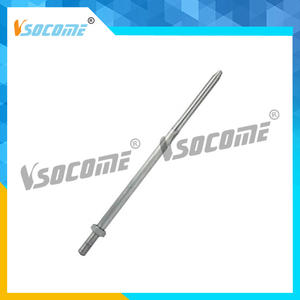 Paratonnerre en cuivre, bornes non isolées, paratonnerre à économie d'énergie, marque SOCOME, 500 mm, diamètre 14 mm, certifié ISO/CE - Product Image 4