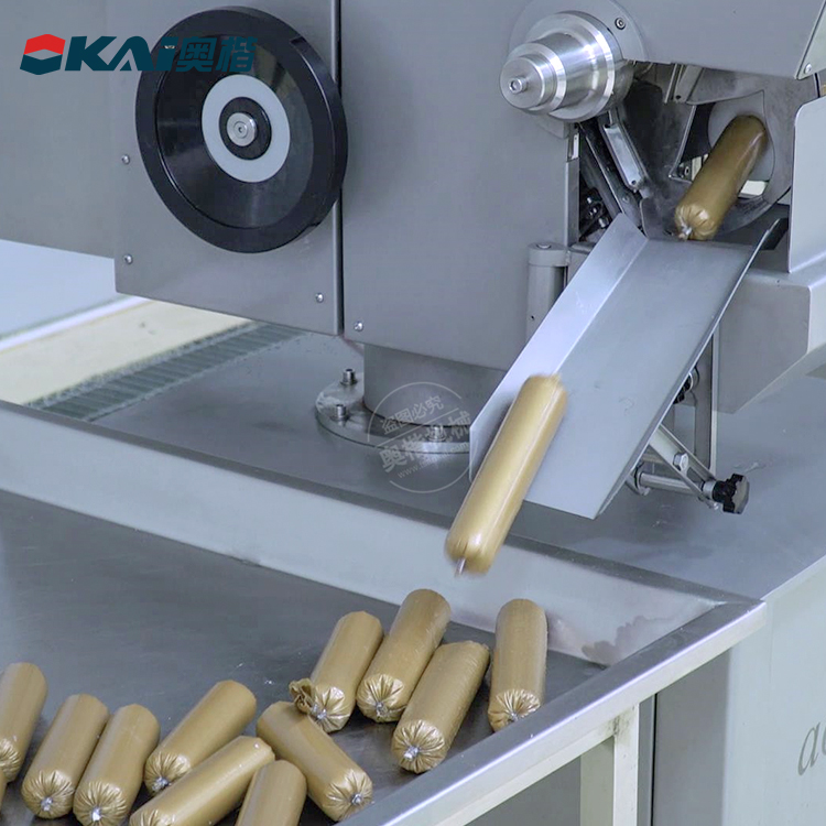 Полностью автоматический вакуумный наполнитель для колбасы с U-образной машинкой для стрижки колбасы, распродажа