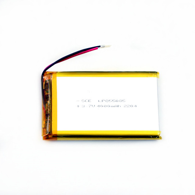 855085 Rechargeable Lipo Battery 3.7V 4000mAh 14.8Wh Lithium Polymer Batterie