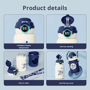 แก้วน้ำ R2508-638สแตนเลสสำหรับเด็ก, แก้วน้ำสูญญากาศสูญญากาศสำหรับนักเรียนเป็นพิเศษสำหรับใส่เครื่องดื่มได้สองชั้น - Product Image 3