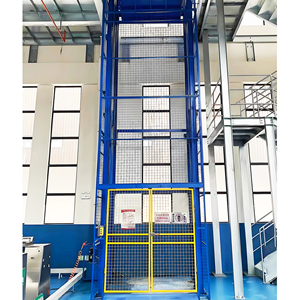 Elevador Hidráulico Industrial para Carga, Uso em Armazém e Externo, Elevação Vertical, 3 Andares, Capacidade de 2000kg (2 Toneladas) - Product Image 2