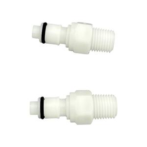 BRT plastik 1/8 ''NPT 1/4'' NPT ulir pipa In-Line menutup CPC kopling cepat konektor berulir pipa NPT pemasangan berulir - Product Image 2