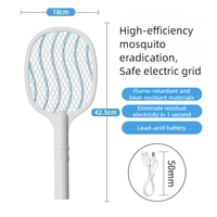 Lampe anti-moustiques et anti-mouches électrique rechargeable JZ pour le contrôle des insectes, écologique, installation facile