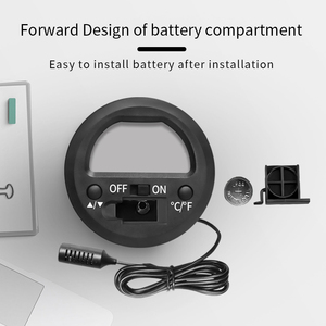 Nhiệt Kế Mini Đo Độ Ẩm Vòng Kỹ Thuật Số Đo Độ Ẩm Màn Hình Trong Nhà Ngoài Trời Đo Nhiệt Độ - Product Image 5