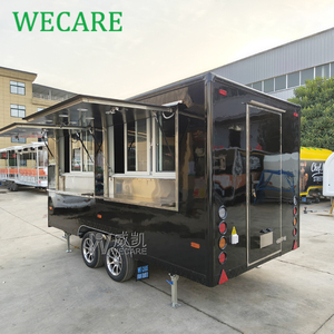 Xe bán thức ăn ngoài trời Wecare, xe đẩy thức ăn, xe tải thức ăn trang bị đầy đủ, xe tải bán pizza, xe kéo bán thức ăn tùy chỉnh có bếp - Product Image 1