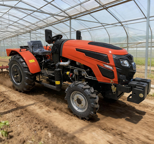 Tractor Agrícola Pequeño de 50HP 4WD para Huertos y Viñedos con Soporte ROPS Personalizado - Product Image 4