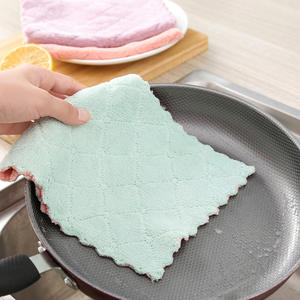 Chiffons de cuisine en gros, chiffons absorbants, tampons à récurer antiadhésifs, torchons de cuisine, chiffons de nettoyage, lingettes de table, essuie-vaisselle - Product Image 5