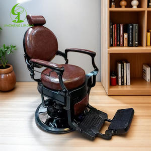 Jincheng, barbería de belleza, equipo de salón de antigüedades, silla de barbero hidráulica, muebles, silla de peluquería, metal pesado, precio barato - Product Image 2