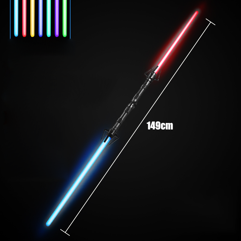 Épée double combinée colorée [149 cm]