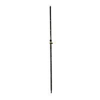 Vente chaude 2M Télescopique En Fiber De Carbone GPS GNSS Rover Pôle 2 Sections avec Snap-Lock pour Accessoires D'instruments D'arpentage