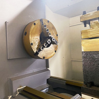 Tour CNC de précision ALCK61100 pour pièces métalliques industrielles et composants mécaniques