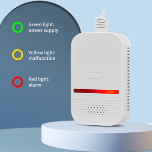 Bom Preço Wall Mounted Combinação <span class=keywords><strong>Detector</strong></span> De Gás com Válvula Solenóide Gás Leak Alarm Analyzer - Product Image 4
