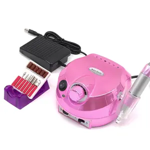 Electric Nail Drill Machine Electric Manicure Drills Accessory Pedicure Kit Rainbow Ceramic Nail Drill Bit