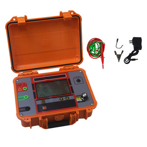 5000V/10000V Digital LCD Insulation Resistance Tester Meter Megameter Non Earth <b>Ground</b> 10T Ohm JH3302 Insulation Resistance Test - Product Image 4