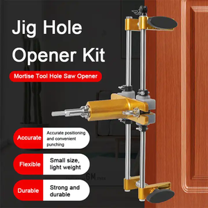 Kit de Herramientas para Abrir Orificios de Cerradura Inteligente en Madera Maciza, Herramienta para Mortaja, Sierra Perforadora - Product Image 5