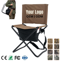 Chaise-sac à dos pliable Mydays pour chasseurs de gibiers d'eau, avec dossier inclinable et sangle d'épaule réglable