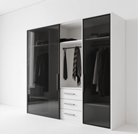 Armoires à montage facile, robustes, modernes et extensibles pour chambres, salons et maisons en location