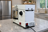 Borstelloze motor 750W kantelbare kop verwijderbare kom huishoudelijk gebruik brood pizza amasadora deegkneedmachine spiraal deegmixer 5L 2Kg