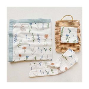 Lusso personalizzato 4 strati accogliente asciugamani di cotone a buon mercato in bambù Swaddle per bambini coperte per neonati - Product Image 1